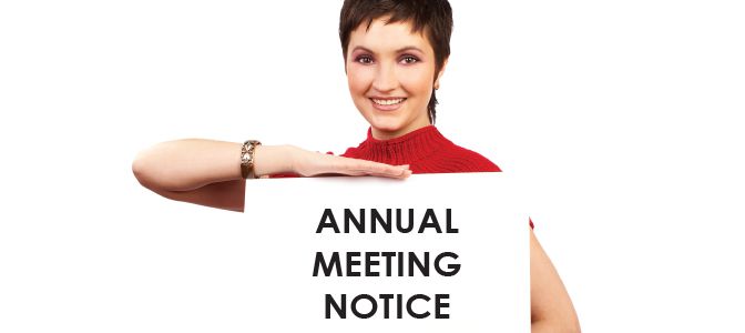 Annual Meeting Notice