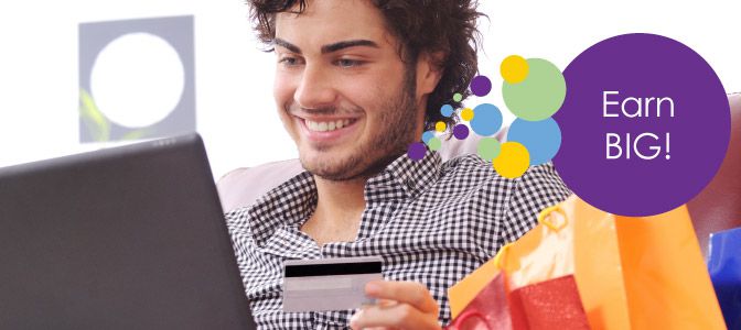 Earn BIG! with DOUBLE the points!